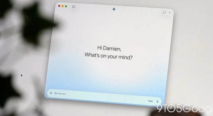 The Gemini app for macOS adds iMessage integration
